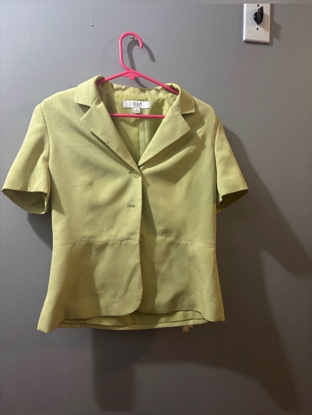Le suit size 8 blazer jacket